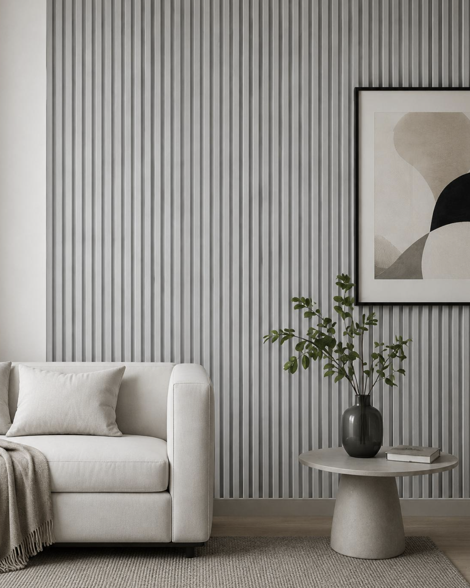 Light Grey Acoustic Wall Panels